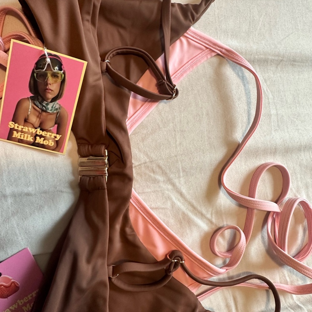 Strawberry milk mob bikini sold out on their website